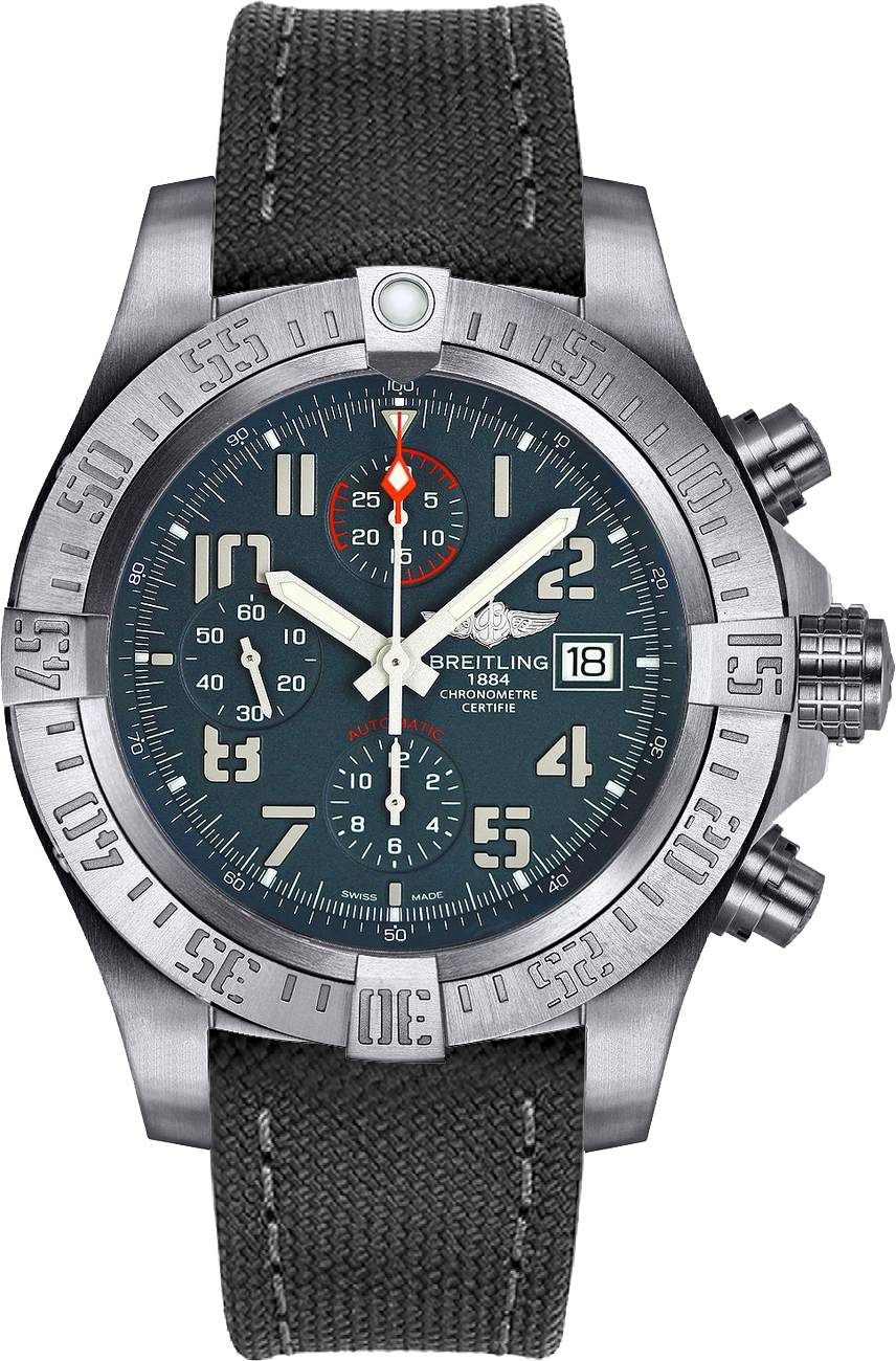 Review Breitling Avenger Bandit Titanium Grey Dial Men's Watch E13383101M1W1 - Click Image to Close